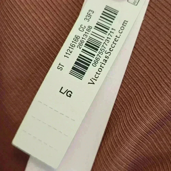 Victoria's Secret Rib Knit Maxi Dress NWT New Size Large - Picture 10 of 11